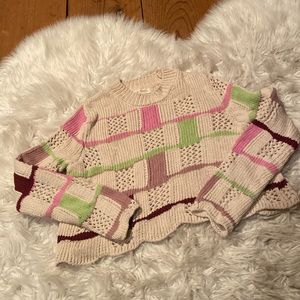 Cropped sweater